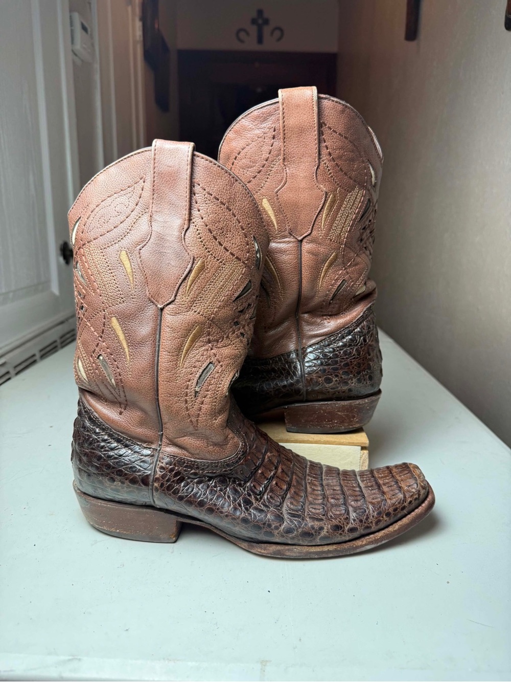 el pajal exotic boots caiman Sz 29 Méx